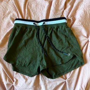 Forever 21 Small Green Gym Shorts